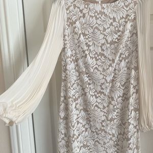 Jessica Howard Lace and Bell Sleeve Dress